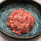 Pouletkarkassen gewolft