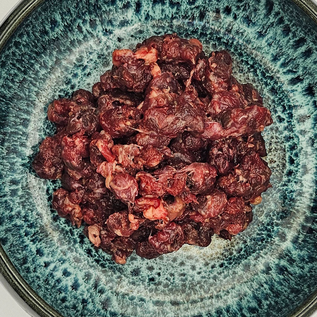 Pferdefleisch gewolft – rohes Muskelfleisch für Hunde, geeignet für Allergiker
