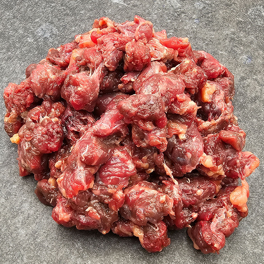 Pferdefleisch gewolft – rohes Muskelfleisch für Hunde, geeignet für Allergiker