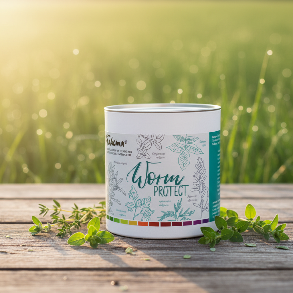 Worm Protect – natürliche Nahrungsergänzung von Pahema für Hunde & Katzen